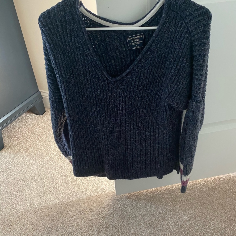 Blue Abercrombie sweater